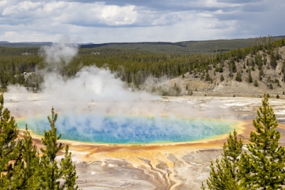 Grand Prismatic Spring Yellowstone NP 2025